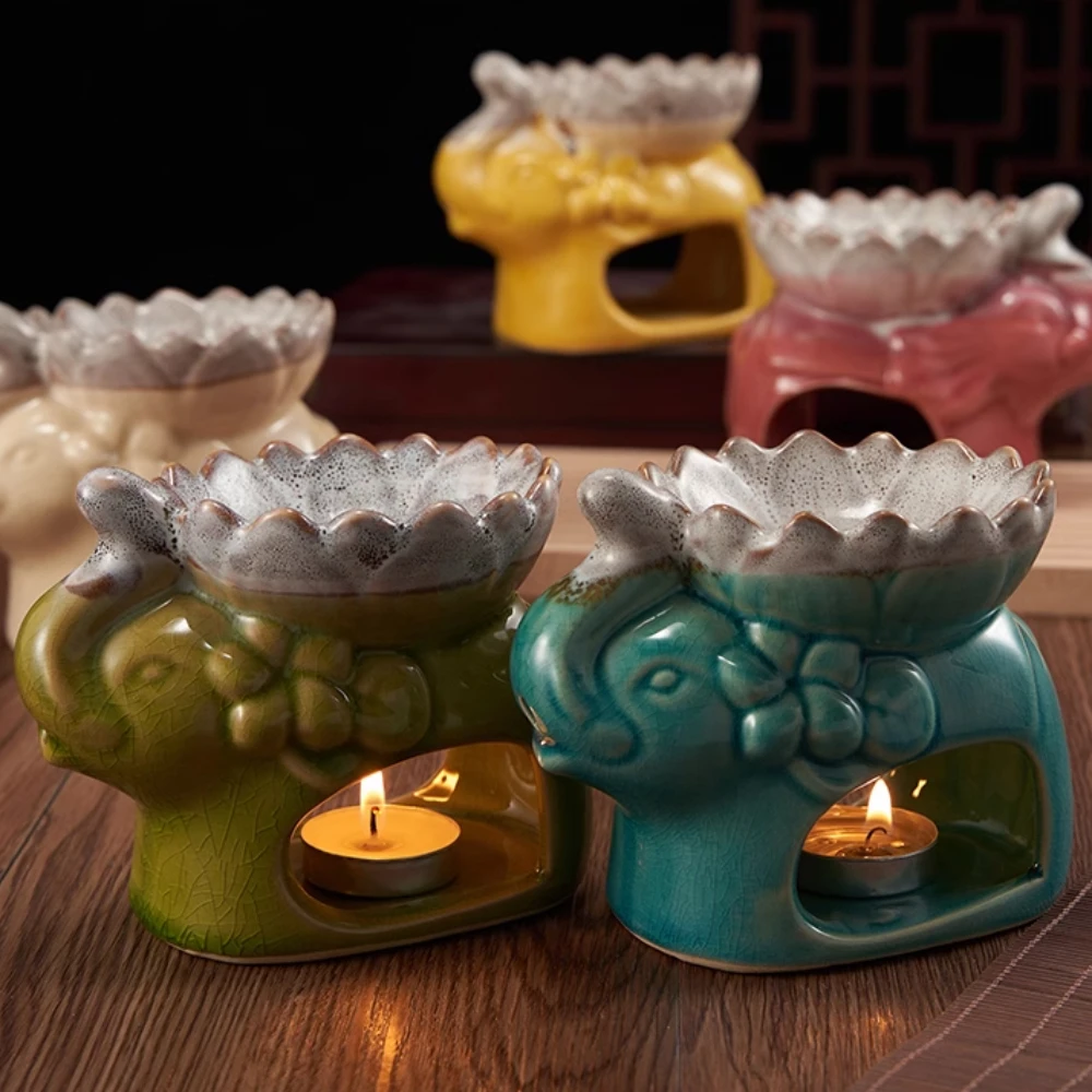 Ceramic Oil Burner - Ceramiczny palnik do kadzideł w kształcie