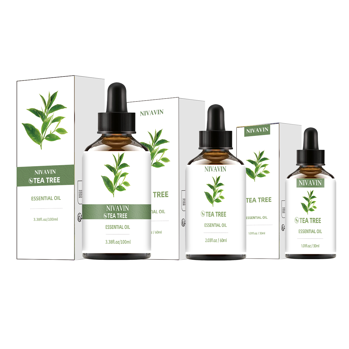 Home Fragrance Co - NIVAVIN 30ml/60ml/100ml Olejek z drzewa herbacianego,