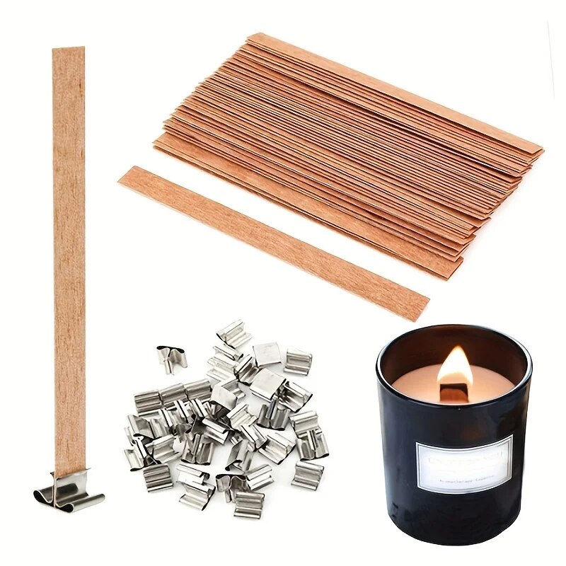 Beeswax Taper Candle - 30 sztuk wysokiej jakości drewniany knot