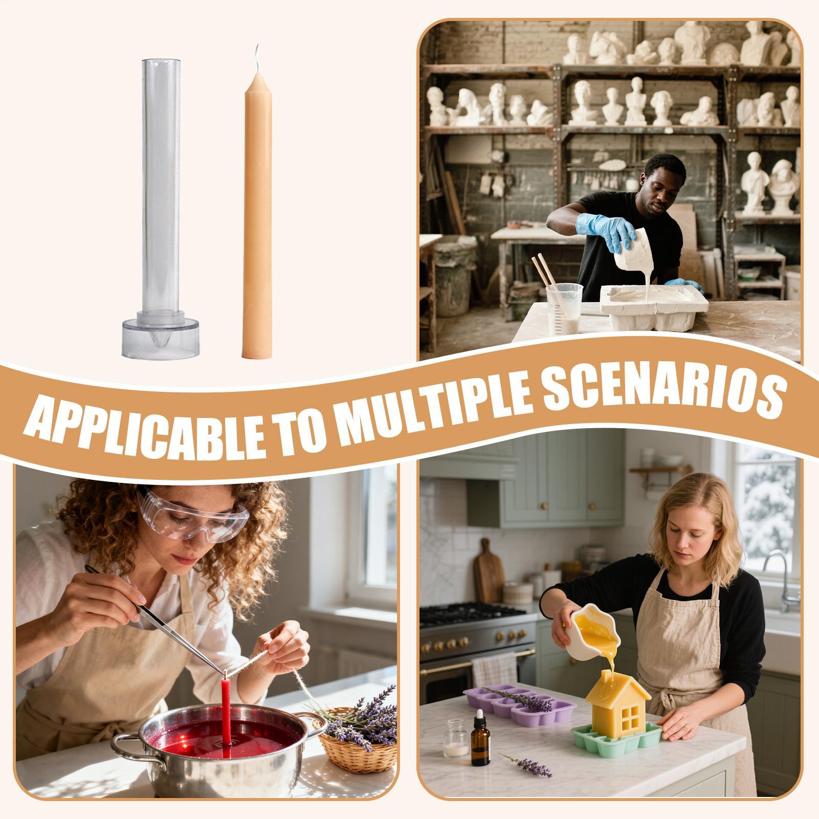 Beeswax Taper Candle - Forma do świec stożkowych z wosku