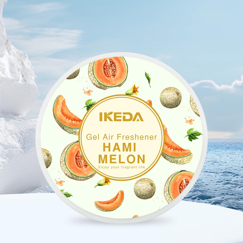 Gel Air Freshener - Odświeżacz powietrza do samochodu: Okrągły żelowy
