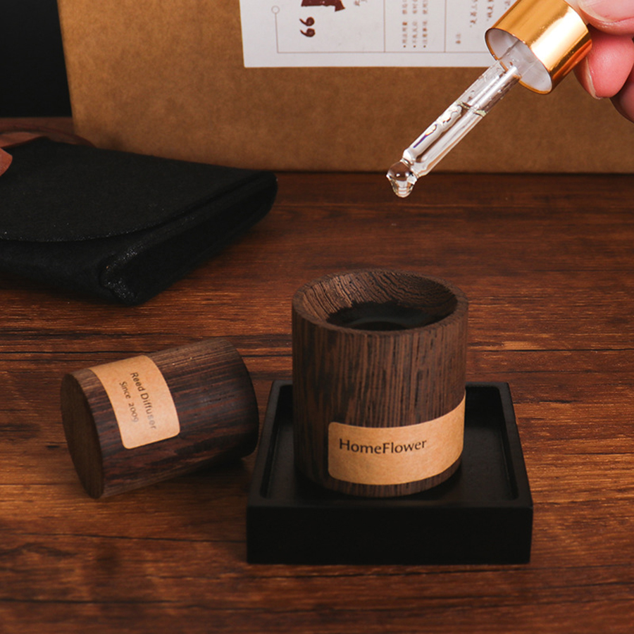 Home Fragrance Oil Diffuser - Dyfuzor olejków eterycznych z orzecha włoskiego,