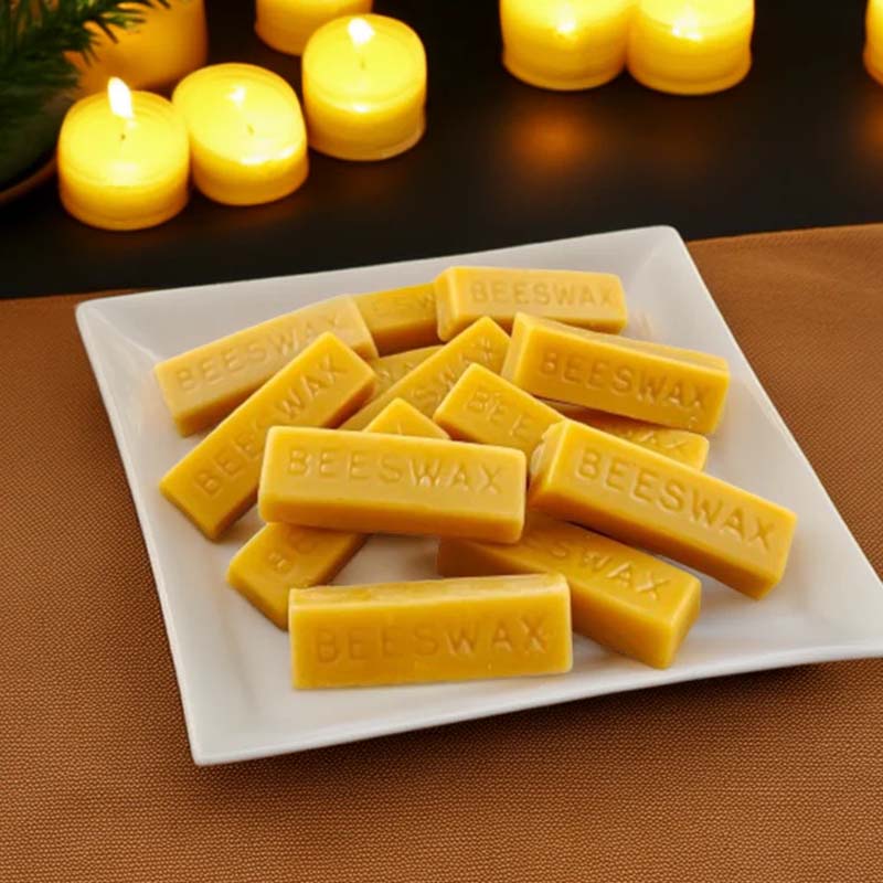 Beeswax Taper Candle - Wosk pszczeli w bloku, wosk do