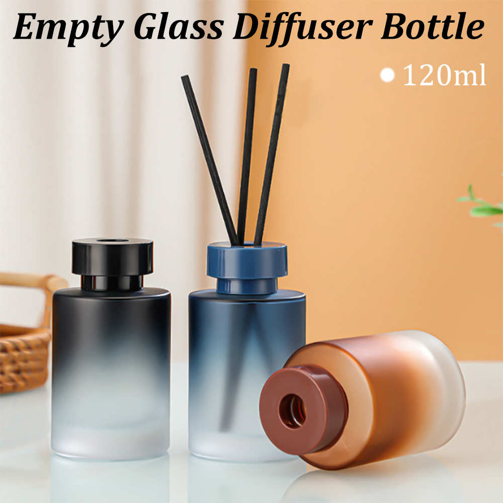 Home Fragrance Potpourri - Butelka dyfuzora szklana pusta 120 ml,