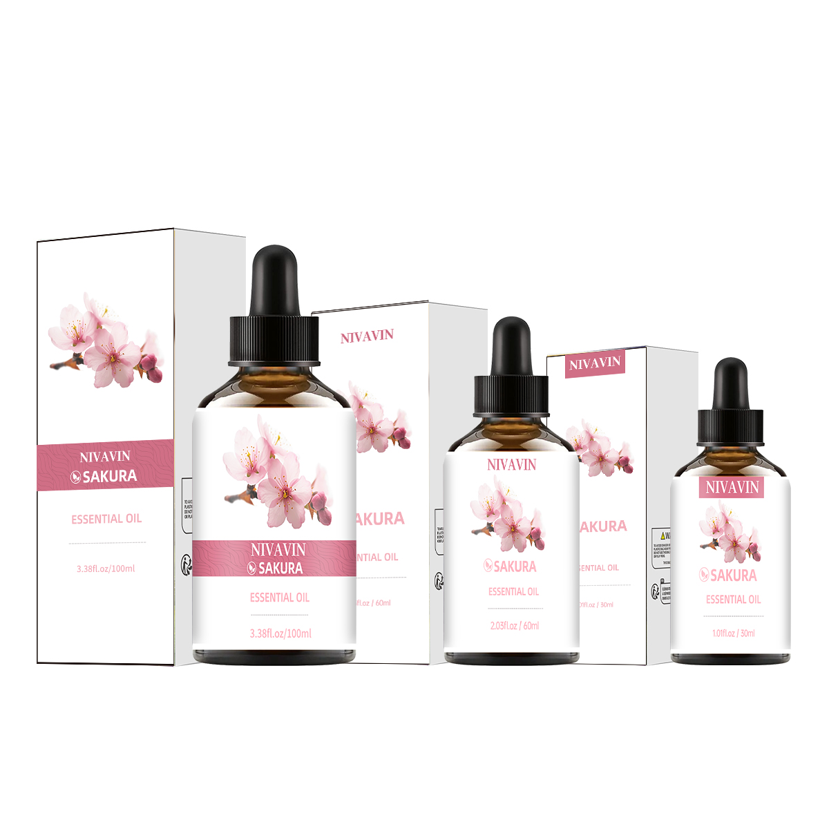 Home Fragrance Co - NIVAVIN 30ml/60ml/100ml Olejek eteryczny z kwiatów