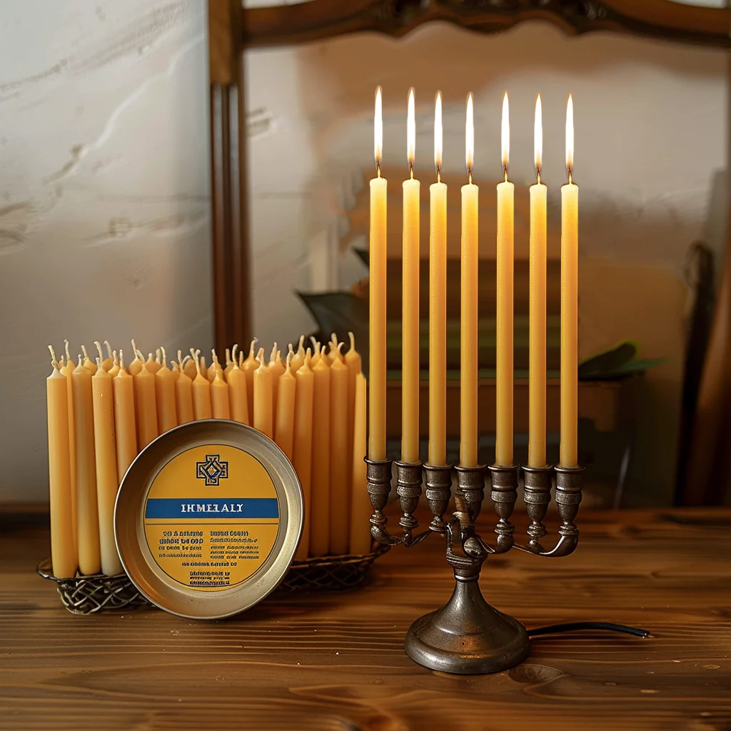 25 SZTUK/1 PAKIET Świeca chanu – Beeswax Taper Candle recenzja i cena