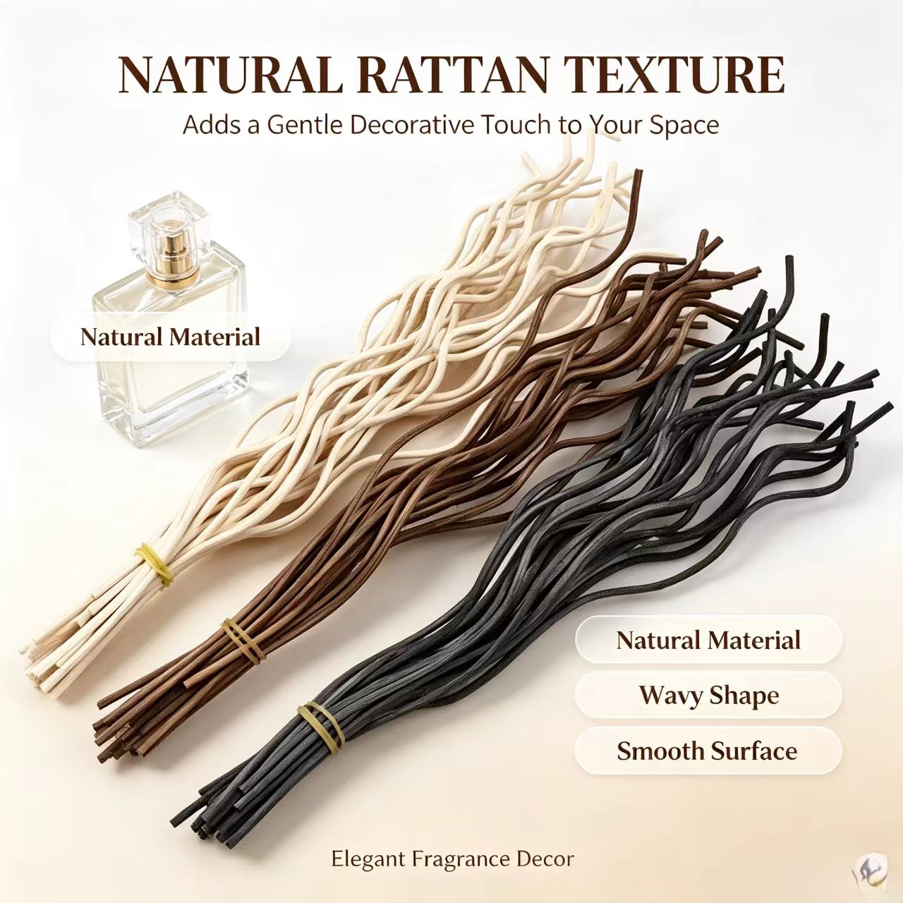 20 szt. Długie, falowane patyc – Home Fragrance Reed Diffuser Refill recenzja i cena