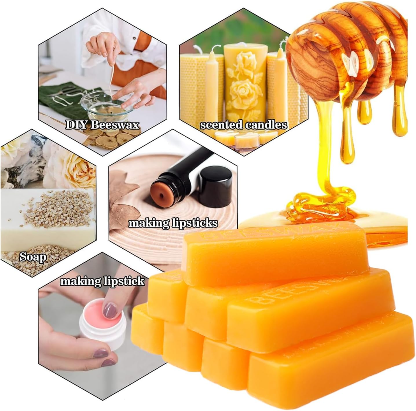 Wosk pszczeli w bloku, wosk do – Beeswax Taper Candle recenzja i cena