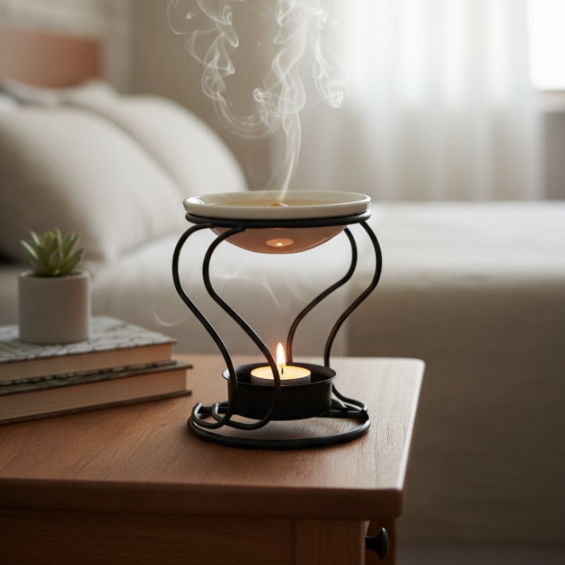 Metalowy podgrzewacz do tealig – Ceramic Oil Burner recenzja i cena