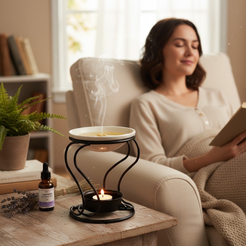 Metalowy podgrzewacz do tealig – Ceramic Oil Burner recenzja i cena