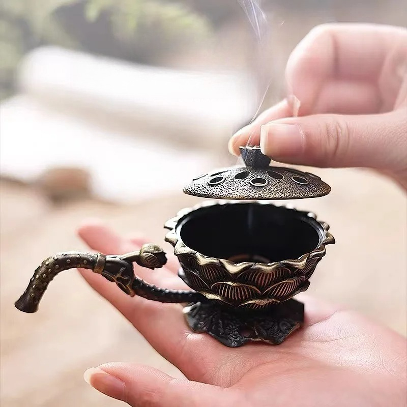 Aluminiowy palnik do kadzideł  – Home Fragrance Zen recenzja i cena