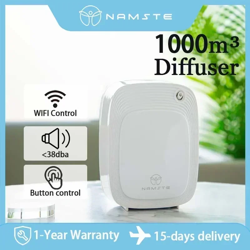 Namaste 1000m³ Dyfuzor Zapacho – Home Fragrance Diffuser Oil recenzja i cena