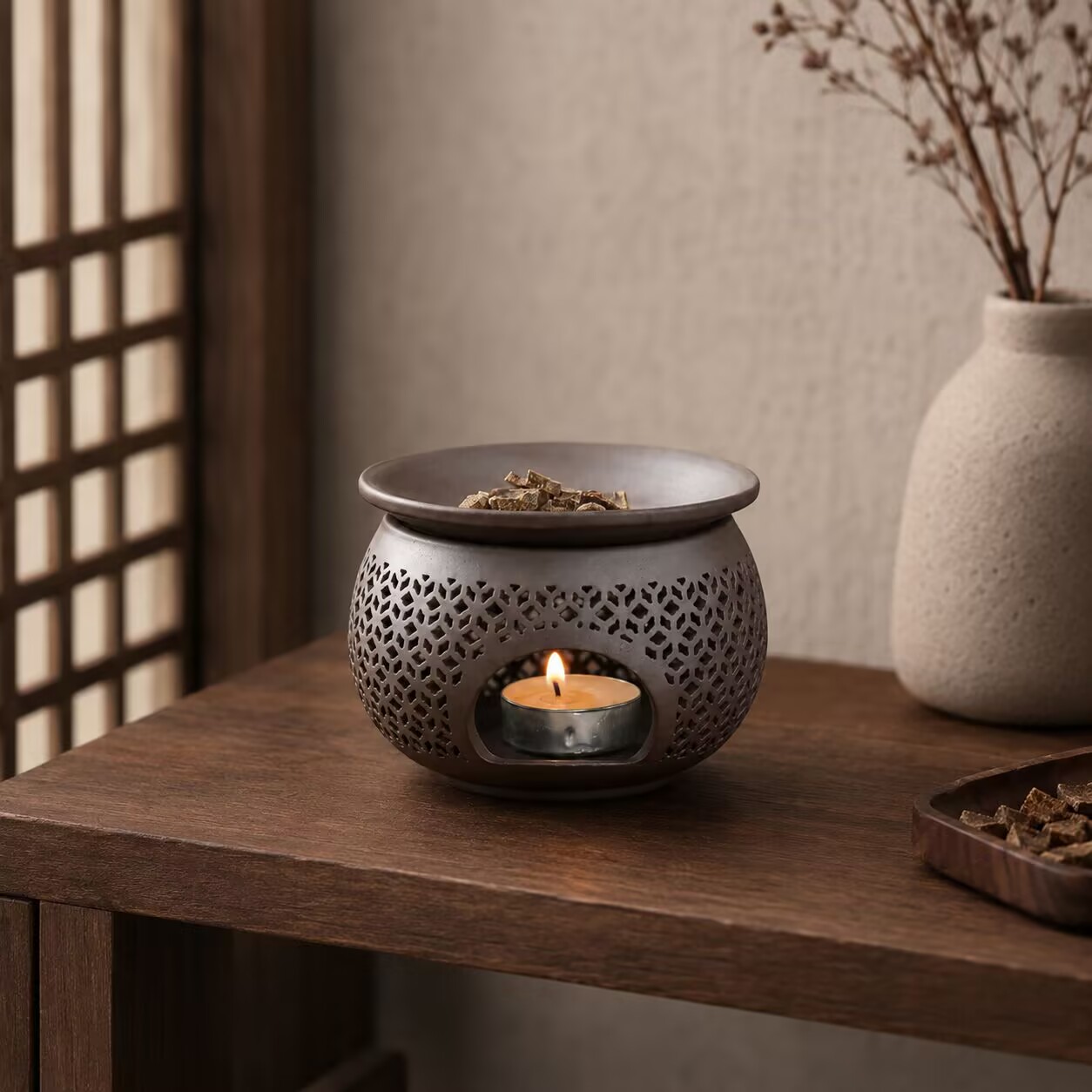 Ceramiczny rzeźbiony palnik do – Ceramic Oil Burner recenzja i cena